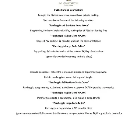 Palazzo Ferrucci Luxury * Κάλιαρι
